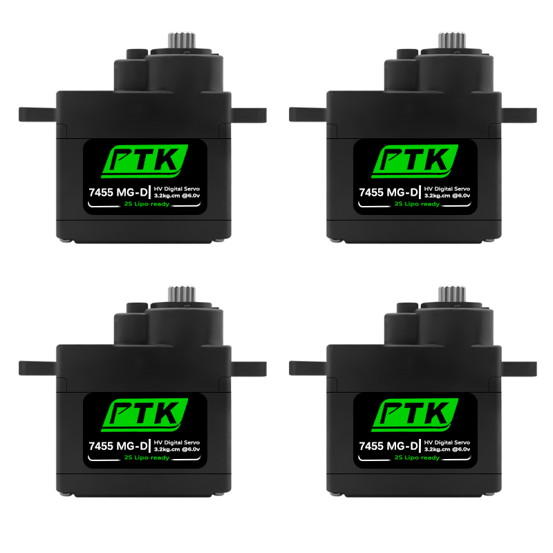 Servo Metal Gear - Servo numérique PTK 7455MG-D 12g à