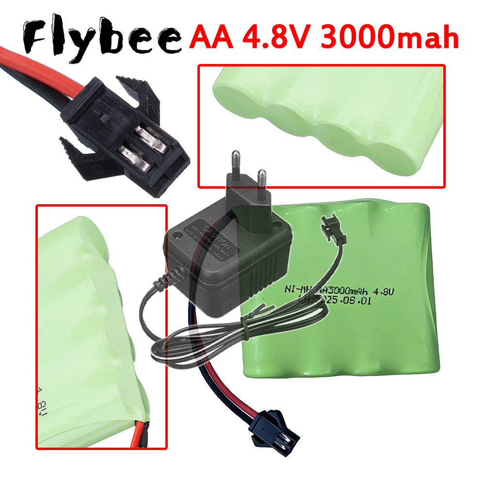 Rc Hobby Tank - Pack de batteries rechargeables NiMH 4,8