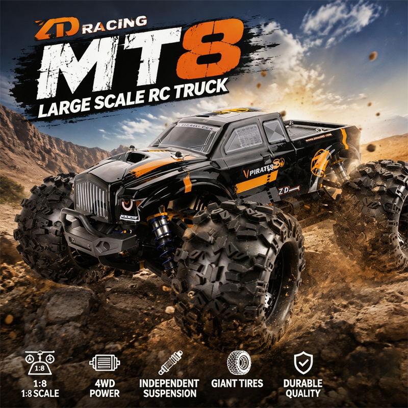 Rc Hobby Grade Monster Truck - Nouveau ZD Racing MT8 RC Monster