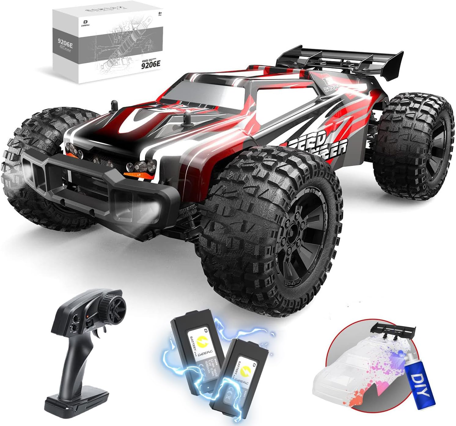 Rc Hobby Grade Monster Truck - Voiture RC grand modèle à l'échelle