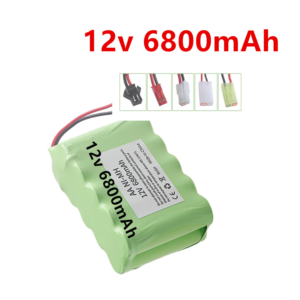 Rc Hobby Tank - Batterie rechargeable NI-MH 12v 6800mAh avec