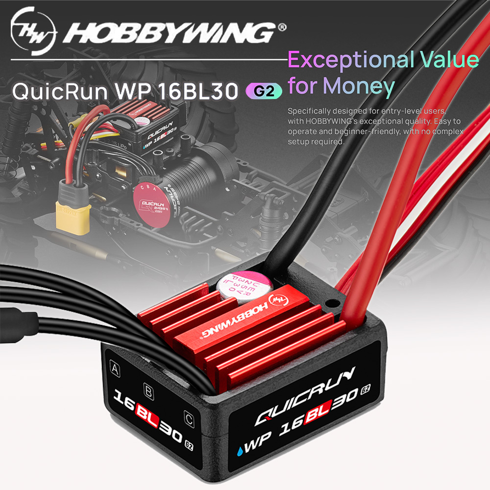 Rc Hobby Engine - Contrôleur de vitesse sans balais Hobbywing