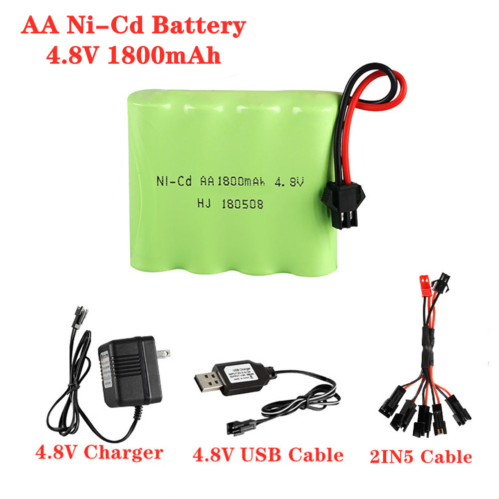 Rc Hobby Tank - Batterie AA Ni-Cd avec chargeur pour
