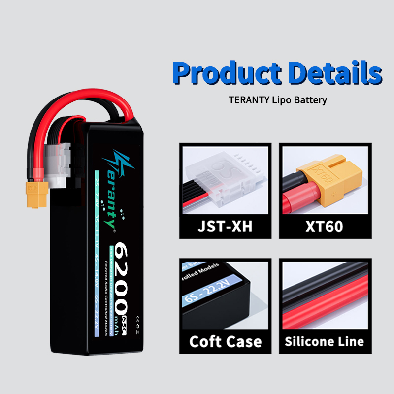 Batterie Lipo TERANTY 6S 6200m - Rc Hobby Tank avis et prix