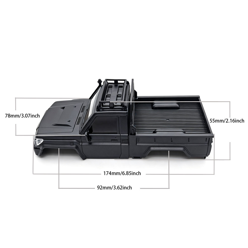 Carrosserie rigide pour pick-u - Rc Hobby Model avis et prix