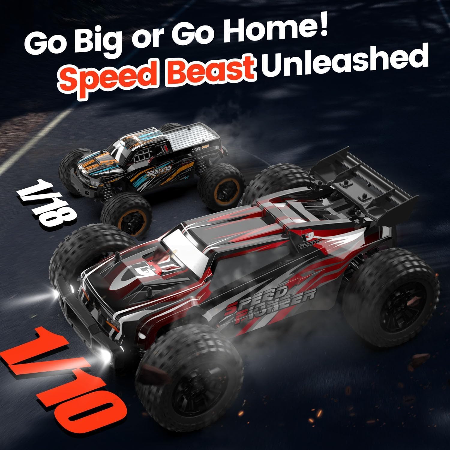 Voiture RC grand modèle à l'éc - Rc Hobby Grade Monster Truck avis et prix