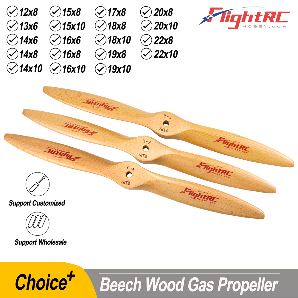 Hélice CW en bois de hêtre, 1  - Rc Hobby Engine avis et prix