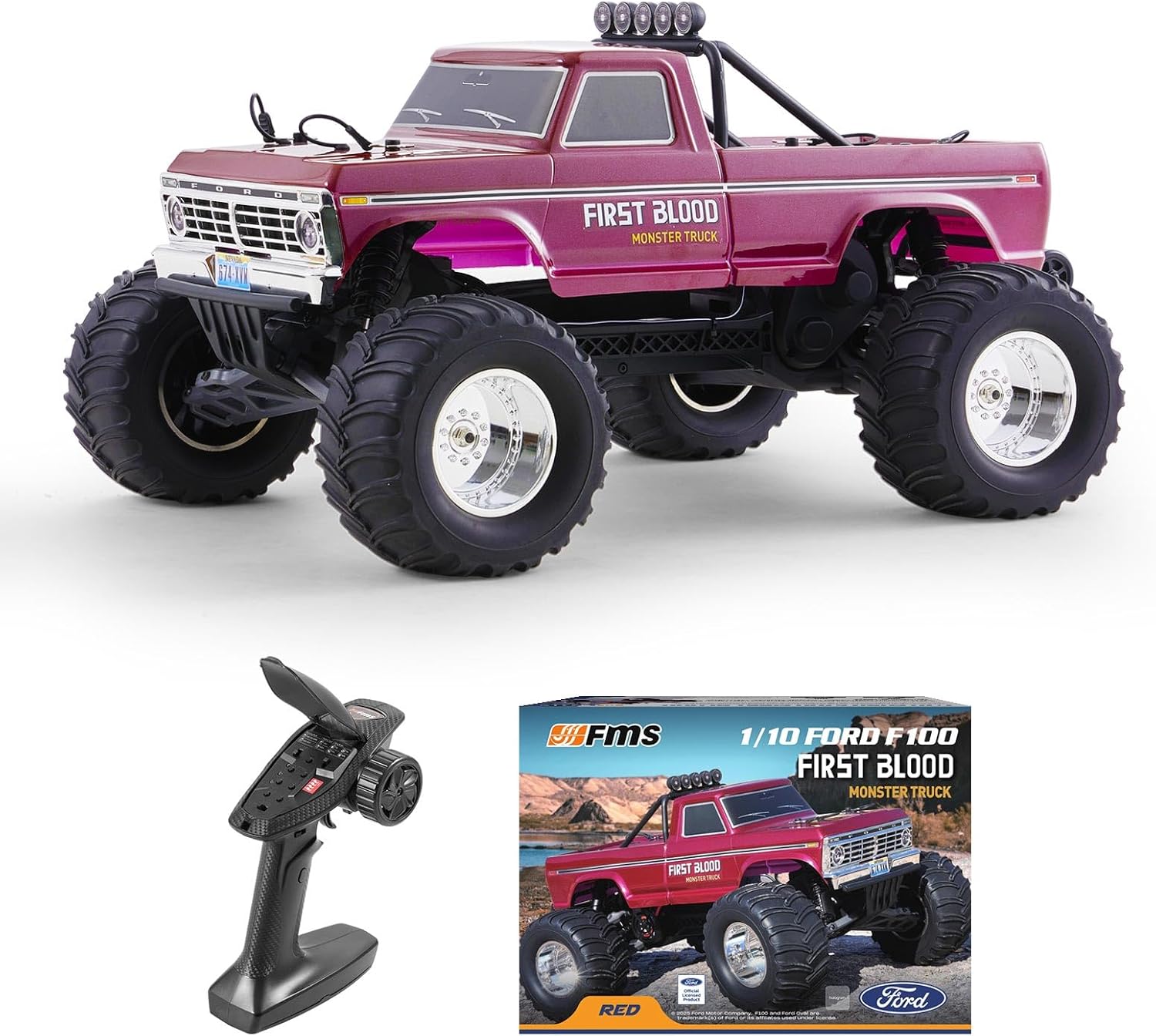 Camion monstre RC Ford F-100 à - Rc Hobby Grade Monster Truck avis et prix