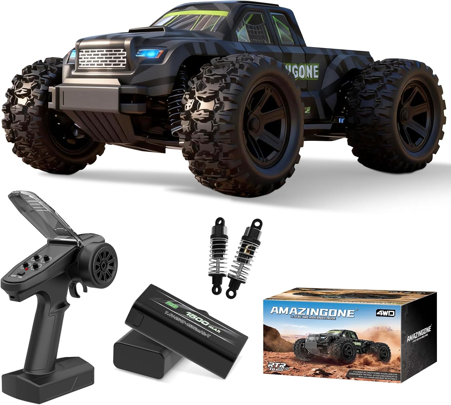 Voiture RC tout-terrain 4x4 ha - Rc Hobby Grade Monster Truck avis et prix